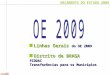 ORÇAMENTO DO ESTADO 2009 Distrito de BRAGA Linhas Gerais do OE 2009 PIDDAC Transferências para os Municípios