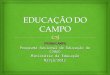 PRONACAMPO Programa Nacional de Educação do Campo Ministério da Educação Março/2012