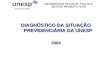 DIAGNÓSTICO DA SITUAÇÃO PREVIDENCIÁRIA DA UNESP 2002