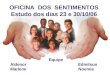 OFICINA DOS SENTIMENTOS Estudo dos dias 23 e 30/10/06 Equipe Aldenor Edmilson Marlene Noemia