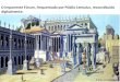 O imponente Fórum, frequentado por Públio Lentulus, reconstituído digitalmente. P P S. J C FONSECA