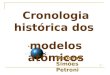 Cronologia histórica dos modelos atômicos Deborah Simões Petroni