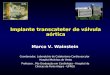 Implante transcateter de válvula aórtica Marco V. Wainstein Coordenador, Laboratório de Cateterismo Cardiovascular Hospital Moinhos de Vento Professor,