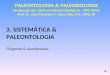 PALEONTOLOGIA & PALEOBIOLOGIA Graduação (Lic + Bel) em Ciências Biológicas – UFG (64 h) Prof. Dr. José Alexandre F. Diniz Filho, FLS, CNPq 1A 3. SISTEMÁTICA