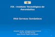 1 ITA - Instituto Tecnológico de Aeronáutica Web Services Semânticos Disciplina: CE 262 – Ontologias e Web Semântica. Prof. Dr. José Maria Parente Grupo: