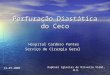 Perfuração Diastática do Ceco Hospital Cardoso Fontes Serviço de Cirurgia Geral Raphael Iglesias de Oliveira Vidal, M.D. 21-07-2005