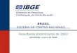 Diretoria de Pesquisas Coordenação de Contas Nacionais BRASIL SISTEMA DE CONTAS NACIONAIS Resultados preliminares de 2003 SUFRAMA, março de 2005