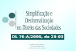 DL 76-A/2006, de 29-03 Claudia Crispim Santos Filomena Gaspar Rosa Conservadoras dos Registos