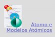 Átomo e Modelos Atómicos. Demócrito (Sec. V a.c.) Átomo Demócrito (460 – 370 A.C.) defendeu a ideia de que a matéria era composta por pequeníssimas partículas