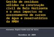 Gestão de resíduos sólidos na construção civil de Belo Horizonte e o seus impactos no assoreamento de cursos de água e reservatórios da RMBH Alexandre
