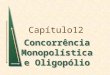 Capítulo12 Concorrência Monopolística e Oligopólio