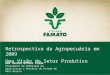 Retrospectiva da Agropecuária em 2009 Uma Visão do Setor Produtivo Rui Carlos Ottoni Prado Presidente da Federação da Agricultura e Pecuária do Estado