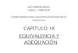 KATHARINA REISS HANS J. VERMEER Fundamentos para una teoría funcional de la traduccion CAPITULO IX EQUIVALENCIA Y ADEQUACIÓN