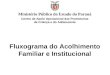 Fluxograma do Acolhimento Familiar e Institucional Ministério Público do Estado do Paraná Centro de Apoio Operacional das Promotorias da Criança e do Adolescente