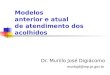 Modelos anterior e atual de atendimento dos acolhidos Dr. Murillo José Digiácomo murilojd@mp.pr.gov.br
