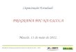 Capacitação Estadual: PROGRAMA BPC NA ESCOLA Maceió, 11 de maio de 2012. Ministério do Desenvolvimento Social e Combate à Fome – MDS