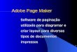 1 Adobe Page Maker Software de paginação utilizado para diagramar e criar layout para diversos tipos de documentos impressos
