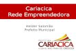 Cariacica Rede Empreendedora Helder Salomão Prefeito Municipal
