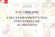 1 ISO 22000:2006 UMA FERRAMENTA NAS INDÚSTRIAS DE ALIMENTOS