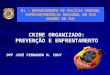 CRIME ORGANIZADO: PREVENÇÃO E ENFRENTAMENTO DPF JOSÉ FERNANDO M. CHUY MJ – DEPARTAMENTO DE POLÍCIA FEDERAL SUPERINTENDÊNCIA REGIONAL NO RIO GRANDE DO SUL
