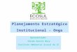 Planejamento Estratégico Institucional - Ongs Apresentação: Halem Guerra Nery Instituto Ambiental Ecosul de SC