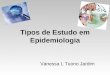 Tipos de Estudo em Epidemiologia Vanessa L Tuono Jardim
