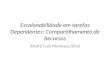 Escalonabilidade em tarefas Dependentes: Compartilhamento de Recursos André Luis Meneses Silva
