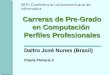 30Th Conferencia Latinoamericana de Informatica Carreras de Pre-Grado en Computación Perfiles Profesionales Daltro José Nunes (Brasil) Charla Plenaria