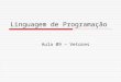Linguagem de Programação Aula 09 – Vetores. Exercícios de recursão  Função recursiva que calcule o produto de dois naturais usando soma. a * b = a +
