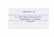 4. Derivadas Direcionais, Gradientes e Pontos Críticos Cálculo II