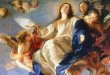 Tema da Solenidade da Assunção da Virgem Santa Maria Bendita és tu, Maria! Hoje, Jesus ressuscitado acolhe a sua mãe na glória do céu… Hoje, Jesus