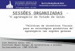 “Políticas de incentivos fiscais para as estratégias produtivas do agronegócio nas regiões goianas” Luiz Batista Alves (DSc.) Instituto Mauro Borges de