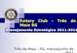 Rotary Club – Três de Maio RS Planejamento Estratégico 2011-2014 Três de Maio – RS, março/junho de 2011