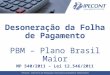 Desoneração da Folha de Pagamento PBM – Plano Brasil Maior MP 540/2011 – Lei 12.546/2011