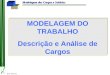 Prof. Oliveira Modelagem dos Cargos e Salários MODELAGEM DO TRABALHO Descrição e Análise de Cargos MODELAGEM DO TRABALHO Descrição e Análise de Cargos