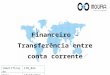 Financeiro – Transferência entre conta corrente IdentificaçãoFIN_022 Data Revisão10/10/2013