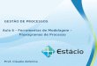 GESTÃO DE PROCESSOS Aula 6 – Ferramentas de Modelagem – Fluxogramas de Processo Prof. Cláudio Zeferino