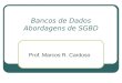 Bancos de Dados Abordagens de SGBD Prof. Marcos R. Cardoso