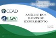ANÁLISE DOS DADOS DE EXPERIMENTO Lima, PC Lima, RR