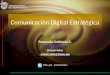 Comunicación Digital Estratégica Fernando Gutiérrez C. fgutierr@itesm.mx Octavio Islas octavio.islas@itesm.mx @fer_gut @octavioislas