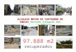 97.888 m2 recuperados ALCALDIA MAYOR DE CARTAGENA DE INDIAS ALCALDIA MAYOR DE CARTAGENA DE INDIAS Gestión Integral del Espacio Público