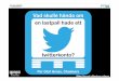 Vad skulle hända om en lastpall hade ett twitterkonto?