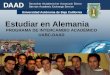 Universidad Autónoma de Baja California Estudiar en Alemania PROGRAMA DE INTERCAMBIO ACADÉMICO UABC-DAAD Universidad Autónoma de Baja California