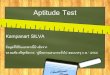 Aptitude test and lean version Thailand