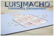 Luisjmacho, Community Management
