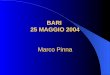 BARI 25 MAGGIO 2004 Marco Pinna. LEZIONI AMERICANE SEI PROPOSTE PER IL PROSSIMO MILLENNIO di Italo Calvino