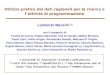 Utilizzo pratico dei dati regionali per la ricerca e lattività di programmazione Lamberto Manzoli (1) con il supporto di: Tiziana Di Corcia, Filippo Marchetti,