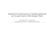 Indicatori di performance e modelli gestionali per la governance della Supply Chain 20 Aprile 2005 – Seminario Università di Urbino – Facoltà di Economia