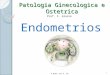 1 Patologia Ginecologica e Ostetrica Endometriosi © Dott.ssa F. Di Prima Prof. F. Grasso