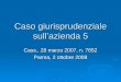 Caso giurisprudenziale sullazienda 5 Cass., 28 marzo 2007, n. 7652 Parma, 2 ottobre 2008